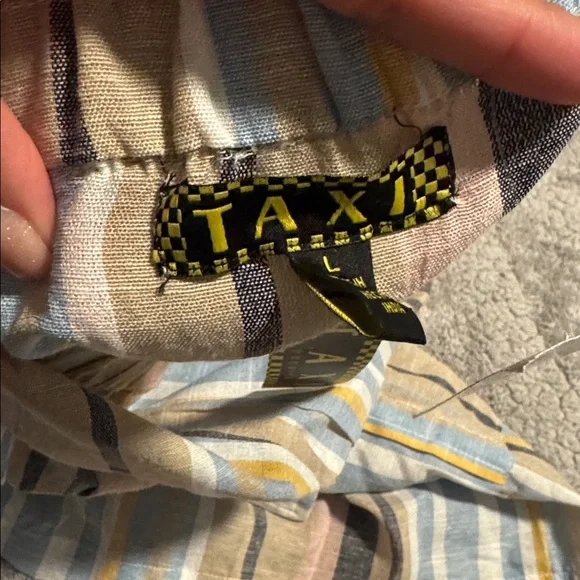 Striped Women's Romper - Picture 3 of 3